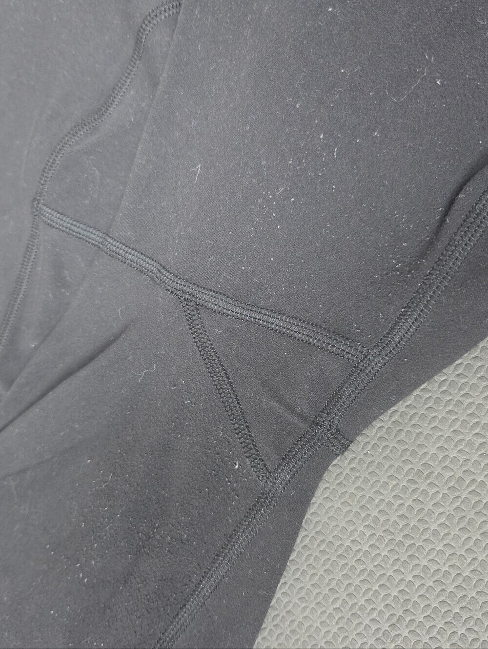 Lululemon Get Centred High Rise Crop 21" Womens 8 Black Leggings Athletic - Picture 8 of 9